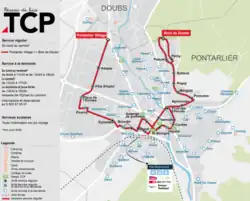 Plan général du réseau TCP
