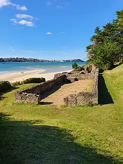 Vue d'ensemble des thermes gallo-romain du Hogolo.