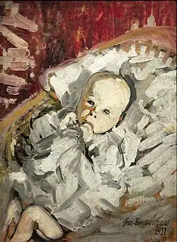 Enfant dans le berceau, 1911Mu.Zee, Ostende