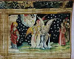 Première coupe versée sur la terre.