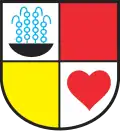 Blason de Kudowa-Zdrój