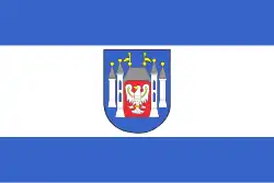 Drapeau de Międzyrzecz