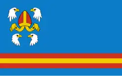 Drapeau de Commune de Ręczno