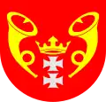 Blason de Gmina Trąbki Wielkie