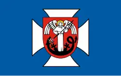 Drapeau de Powiat de Łańcut