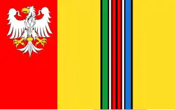 Drapeau de Powiat de Łowicz