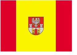 Drapeau de Powiat de Będzin