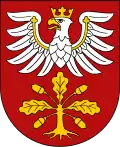 Blason de Powiat de Dąbrowa