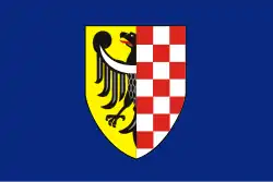 Drapeau de Powiat de Legnica