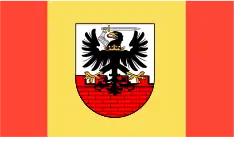 Drapeau de Powiat de Malbork