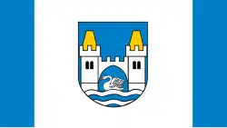 Drapeau de Powiat de Mrągowo