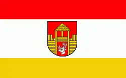Drapeau de Powiat d'Opole Lubelskie