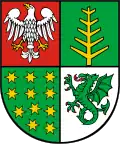 Blason de Powiat d'Ostrów Mazowiecka