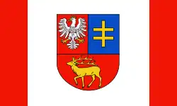 Drapeau de Powiat de Parczew