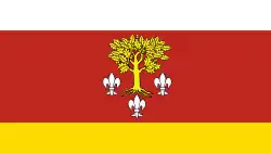 Drapeau de Powiat de Poddębice