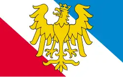Drapeau de Powiat de Prudnik