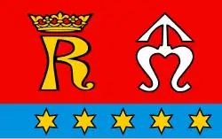 Drapeau de Powiat de Ropczyce-Sędziszów