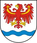 Blason de Powiat de Słubice