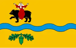 Drapeau de Powiat de Tomaszów Mazowiecki