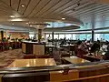 Restaurant situé sur le pont 7 à l'arrière du navire.