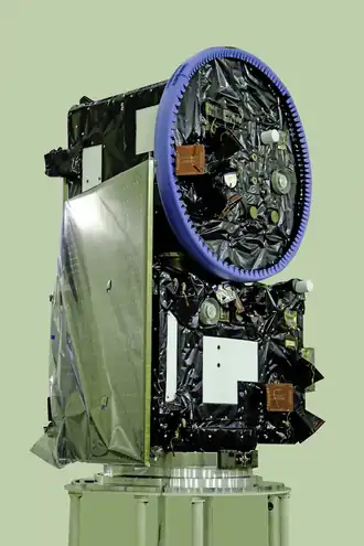 Description de l'image PSLV-C59, PROBA-3 - Dual spacecraft stack in cleanroom.webp.