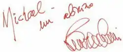 signature de Paco de Lucía