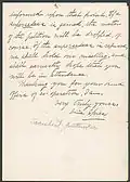 Page 2 de la Lettre de Nina van Zandt à B. F. Underwood.