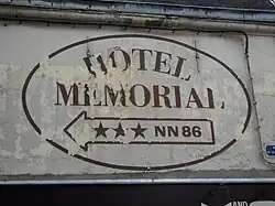 Panneau indicateur, Saint-Quentin, France