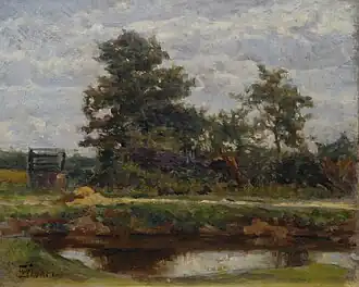 Paisaje, sans date, Musée national des Beaux-Arts de Buenos Aires
