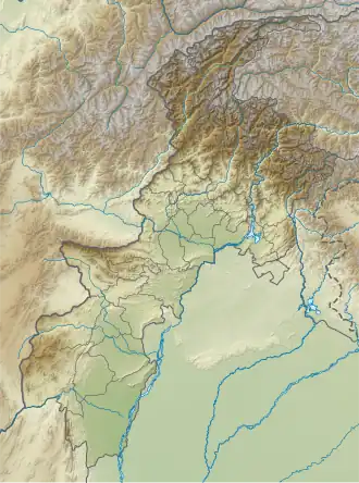 Voir sur la carte topographique de Khyber Pakhtunkhwa