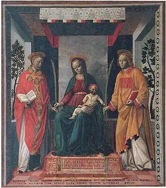 Retable du Commerce, Brescia