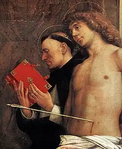 Les saints Dominique et Sébastien.