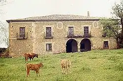 Le palais rural de Rebollin.