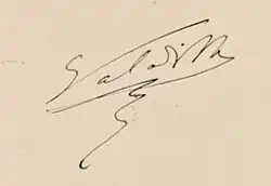 Signature de Émile Paladilhe