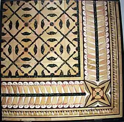 Autre restitution de pavement du Palatin.