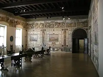 Intérieur du palais Vitelli alla Cannoniera