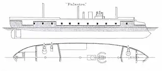 illustration de Palestro (cuirassé)