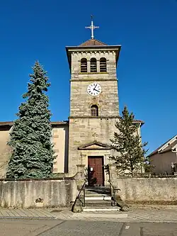Clocher de l'église Saint-Luc.