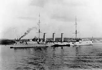 Vue du Souvenir de Mercure (Pamiat Merkouria) russe