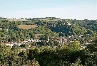 Vue générale de Paninssage (Val-de-Virieu)