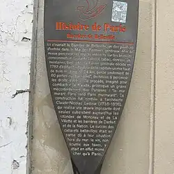No&nbsp;4 : Panneau Histoire Barrière de Belleville.