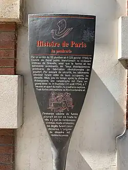No&nbsp;16 : panneau Histoire de Paris.
