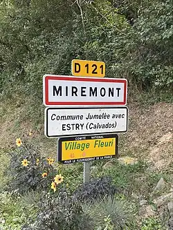 Panneau Miremont côté est