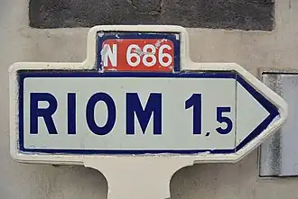 Image illustrative de l’article Route nationale 686