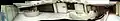 Panorama à 180° de l'intérieur de la galerie, à sa fermeture.
