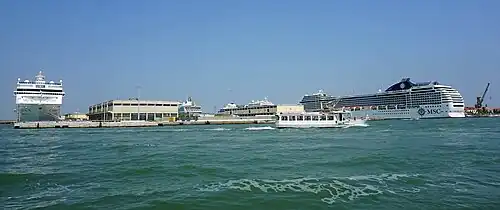 Terminal passagers du port de Venise
