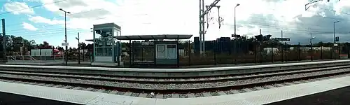 Vue panoramique des quais.