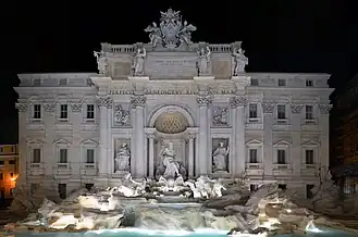 Rome - Fontaine de Trevi.