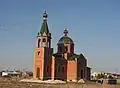 Vue de l'église orthodoxe Saint-Nicolas.