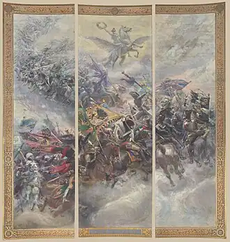 Vers la Gloire, triptyque, Panthéon de Paris.